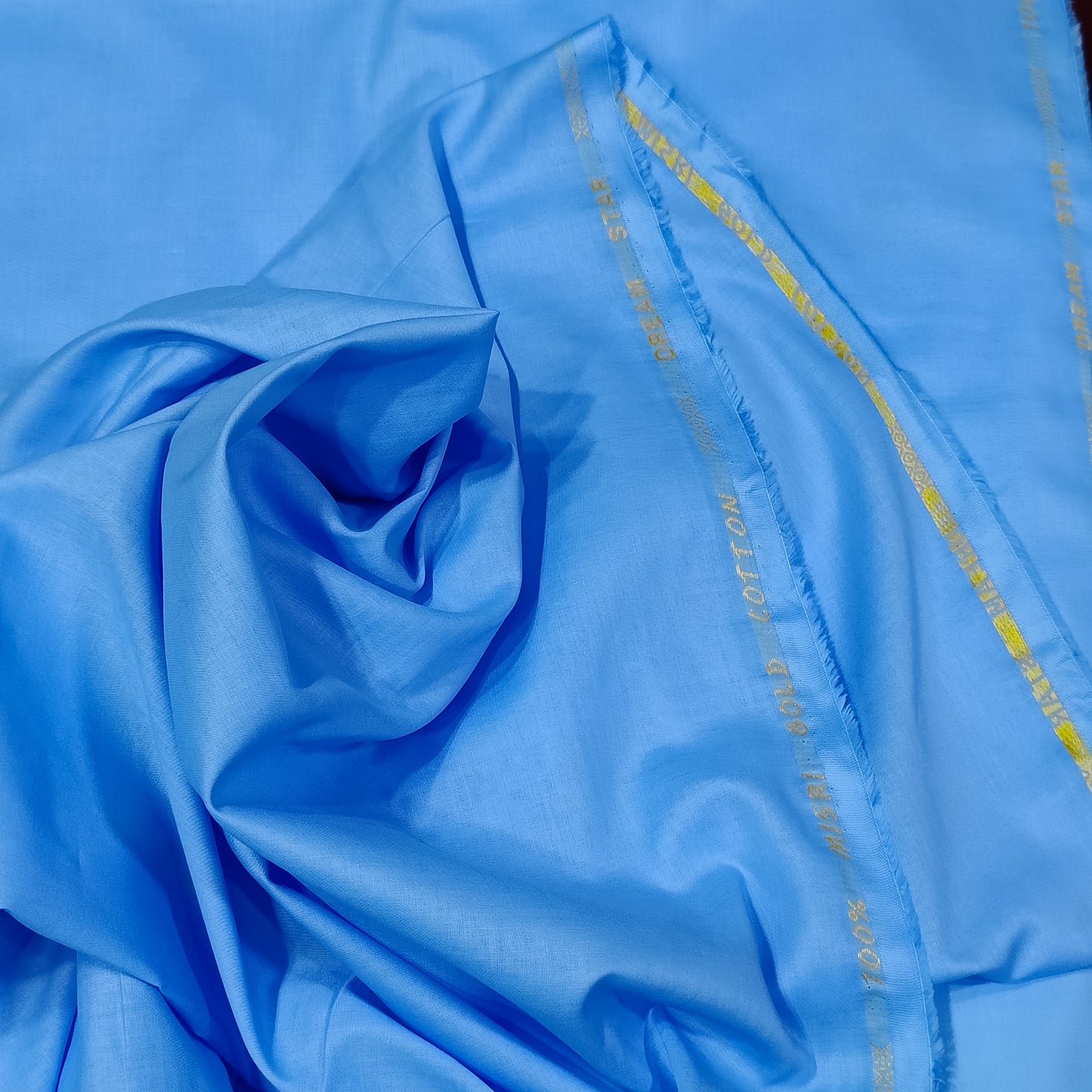 Swiss Passion Cotton Unstitched Shalwar Kameez for Men